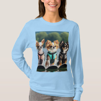 Toy Dogs Wake Boarding T Shirt