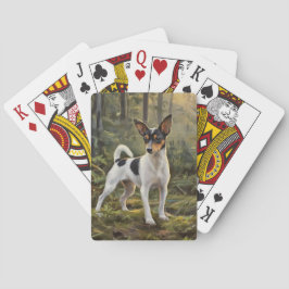 Toy Fox Terrier Casinokort