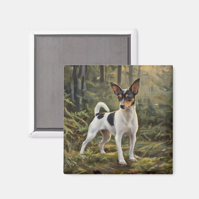 Toy Fox Terrier Magnet (Front/Back)