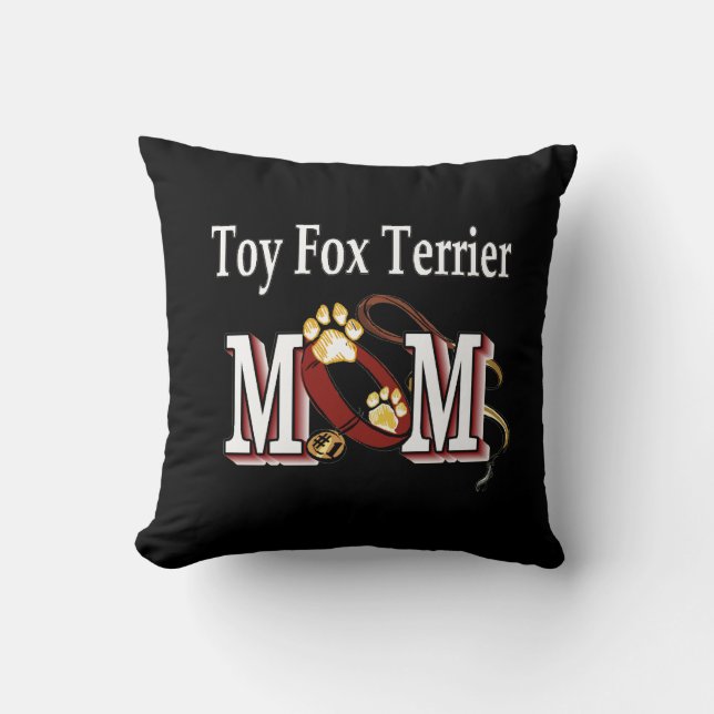 Toy Fox Terrier Mamma Kudde (Framsida)