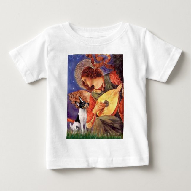Toy Fox Terrier - Mandolin Angel Tee (Framsida)