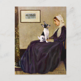 Toy Fox Terrier - Whistlers mamma Vykort
