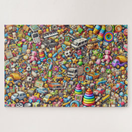 "Toybox Treasures" - Jigszawa Puzzle Pussel