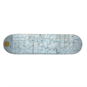 toygami sk8 old school skateboard bräda 18 cm