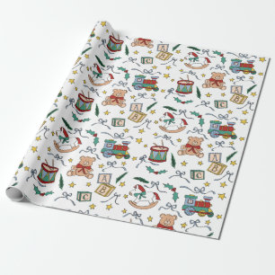 Toyland Classic jul Nostalgic Leksak Presentpapper