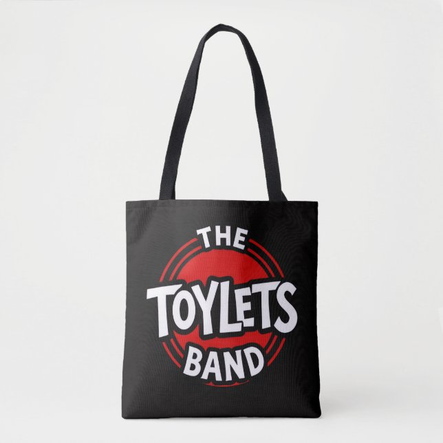 Toylet Tote Tygkasse (Framsida)