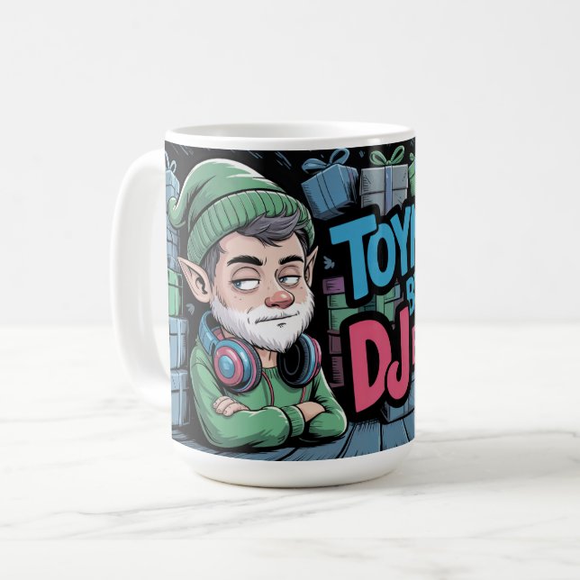 Toymaker DJ Elf  Kaffemugg (Framsida vänster)