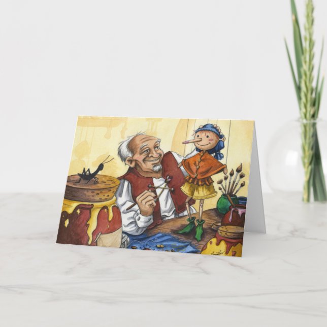 Toymaker Greeting Card Kort (Framsida)