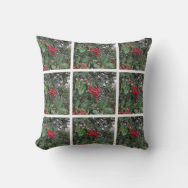 Toyon Berries Pillow Kudde