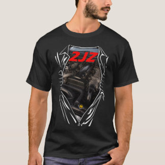 Toyota 2JZ Supra Engine Art GTE Horsepower T Shirt