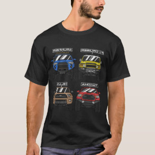 Toyota 4x4 OffRoad Fordon T Shirt