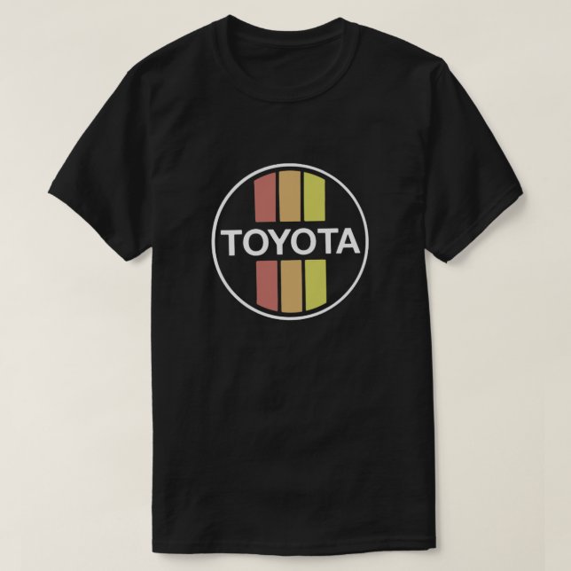 TOYOTA-bilar i vintage 70 Japan T Shirt (Design framsida)