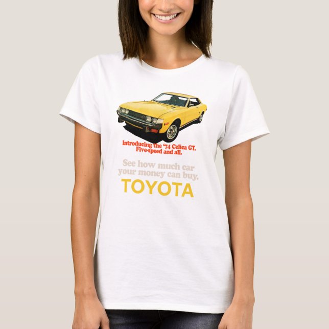 TOYOTA CELICA GT 1974617 T SHIRT (Framsida)