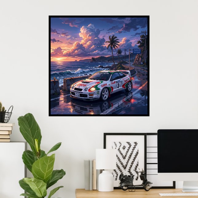 Toyota Celica GT-Four Poster (Hemmakontoret)