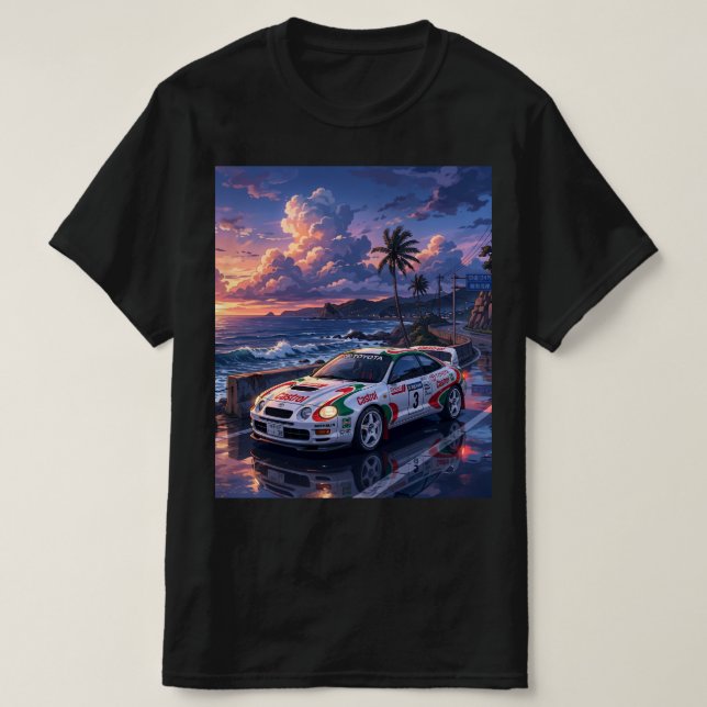 Toyota Celica GT-Four T Shirt (Design framsida)
