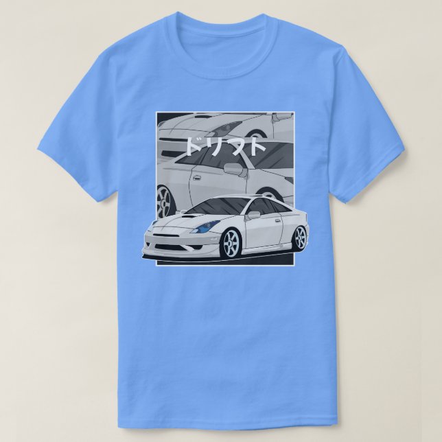 Toyota Celica GTS 1999 2002 T230 T Shirt (Design framsida)