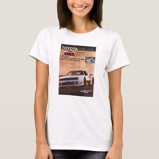 Toyota Celica Magazine713 T Shirt (Framsida)