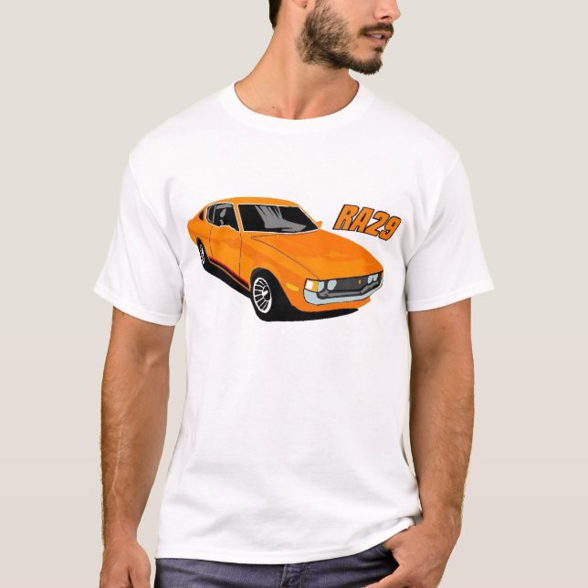 Toyota Celica RA29 Orange Tröja (Framsida)