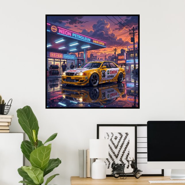 Toyota Chaser JTCC Poster (Hemmakontoret)