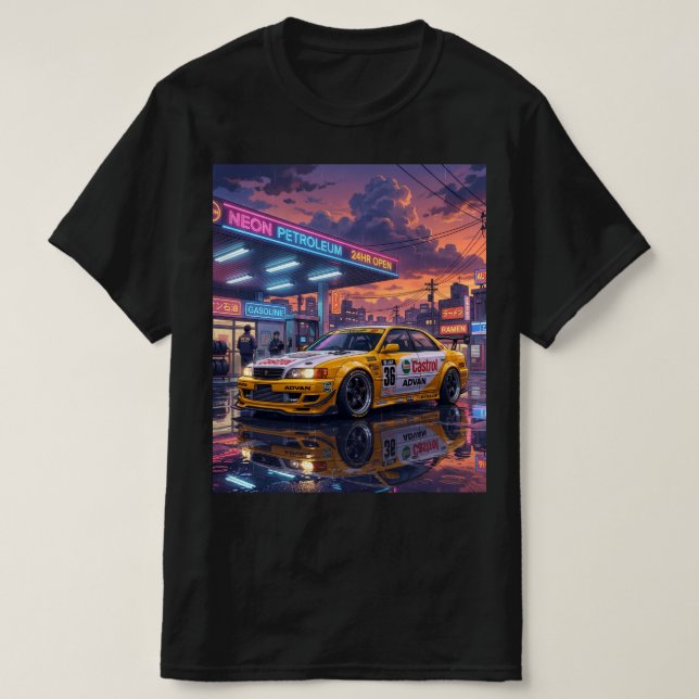 Toyota Chaser JTCC T Shirt (Design framsida)