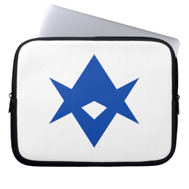 Toyota City Flag Laptop Sleeve (Framsidan)