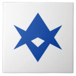Toyota City Flag Tile Kakelplatta<br><div class="desc">Add a refined and patriotic accent to your space with our decorative tile featuring the flag of Toyota City, Japan! Crafted with meticulous attention to detail, this tile is more than just a decorative surface—it’s a proud tribute to Toyota City’s civic identity and cultural heritage. The clean, glossy finish beautifully...</div>