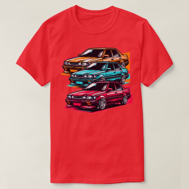 Toyota Corolla 17 T Shirt (Design framsida)