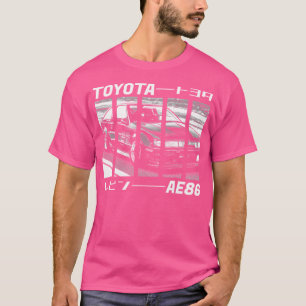 Toyota Corolla Ae86 Levin Black 'N White 3 (svart) T Shirt