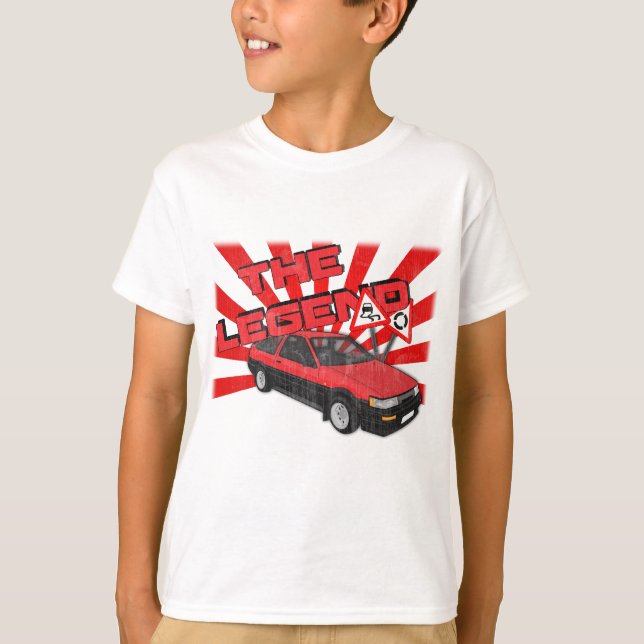 Toyota Corolla AE86 T-shirt (Framsida)
