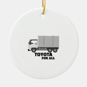 TOYOTA FÖR ALLA JULGRANSPRYDNAD KERAMIK
