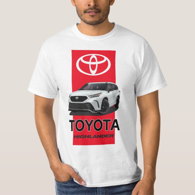 Toyota Highlander T Shirt (Framsida)