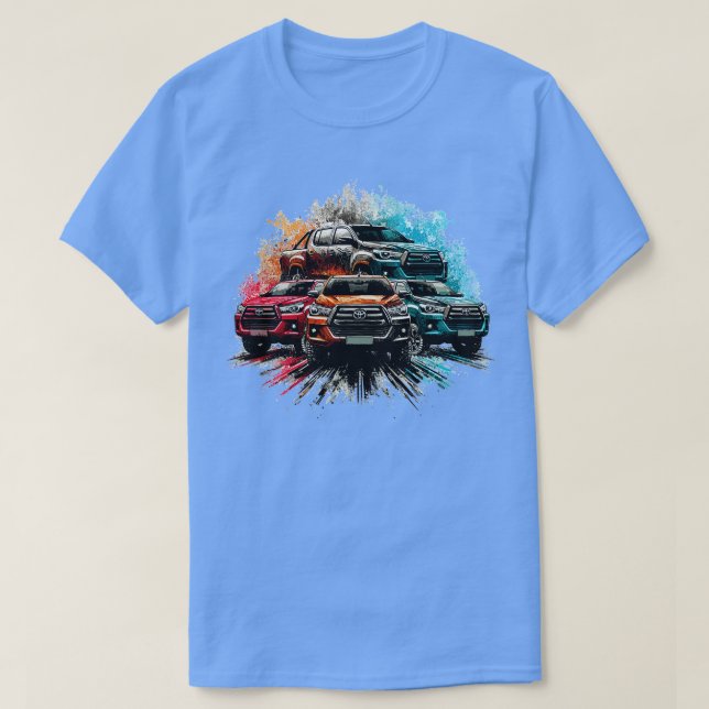 Toyota Hilux 12 T Shirt (Design framsida)