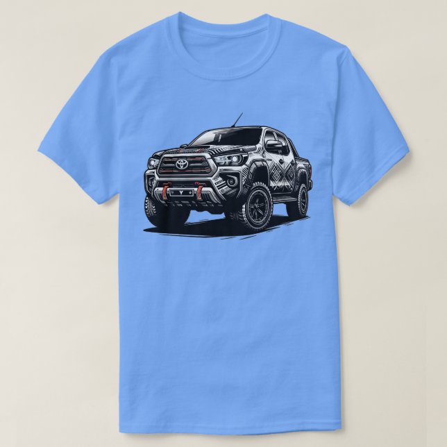 Toyota Hilux 5 T Shirt (Design framsida)