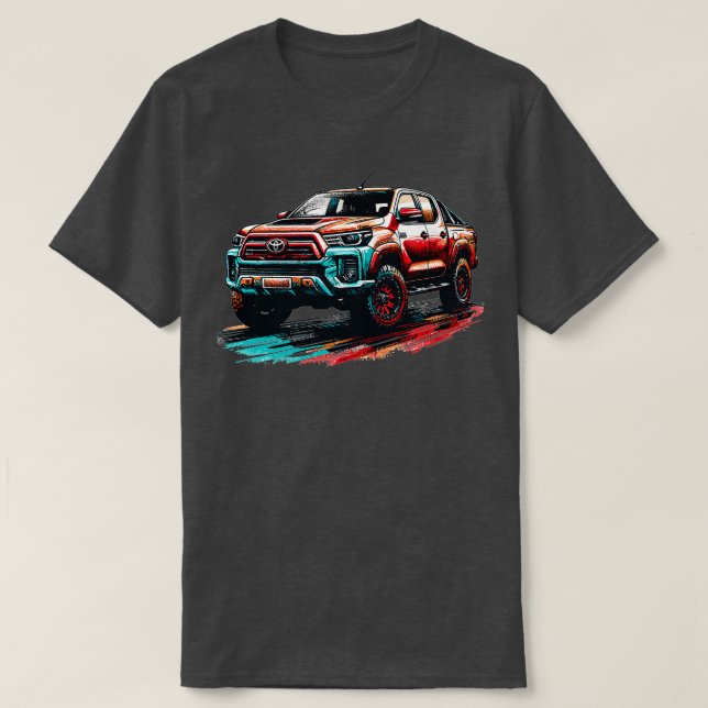 Toyota Hilux 8 T Shirt (Design framsida)