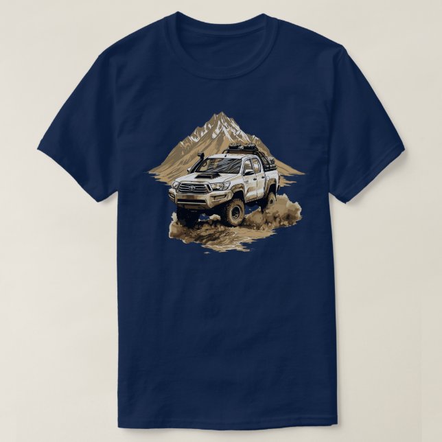 Toyota Hilux älskare T Shirt (Design framsida)