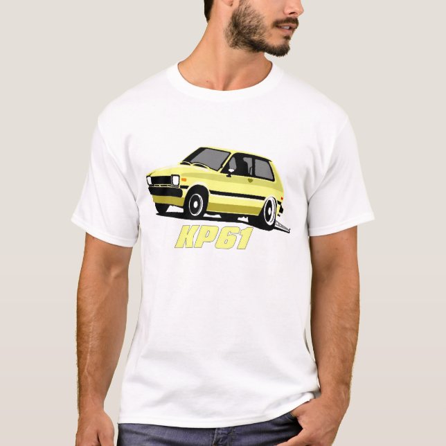 Toyota KP61 Starlet T- Shirt Tröja (Framsida)