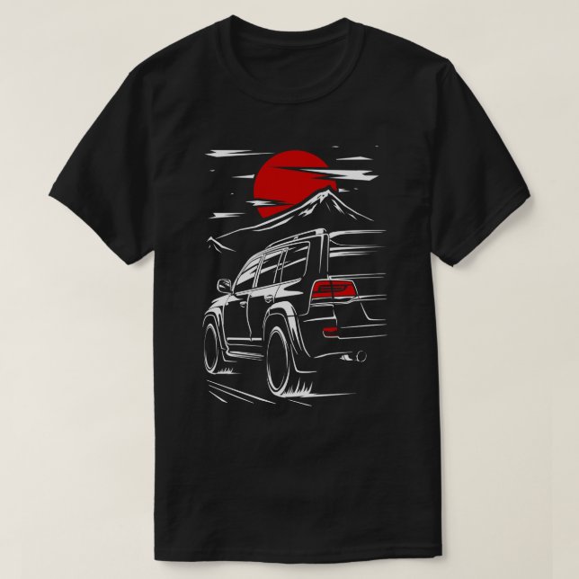 Toyota Land Cruiser 200 T Shirt (Design framsida)