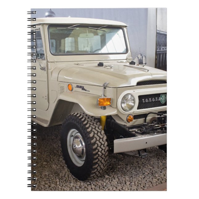 Toyota Land Cruiser BJ40 Anteckningsbok (Framsidan)