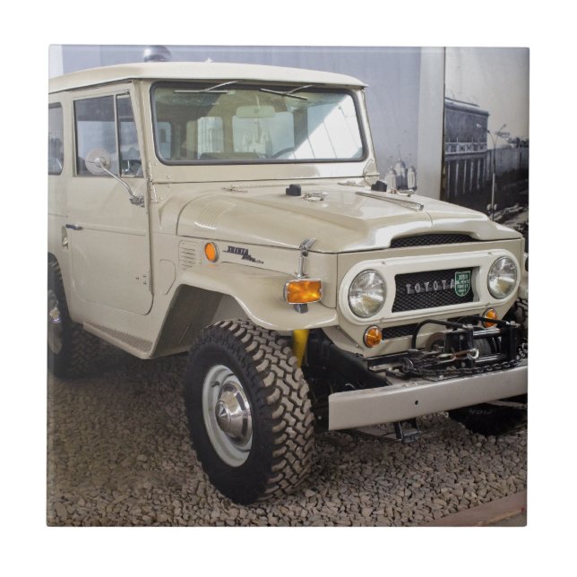 Toyota Land Cruiser BJ40 Kakelplatta (Framsidan)