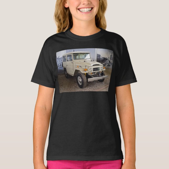 Toyota Land Cruiser BJ40 T Shirt (Framsida)