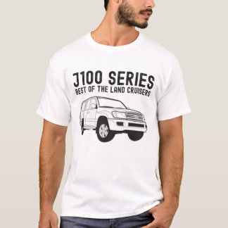 Toyota Land Cruiser Retro J100 terrängbil T Shirt
