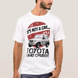 Toyota Land Cruiser Retro J70 terrängbil T Shirt