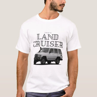 Toyota Land Cruiser VDJ76 off-Road-bil T Shirt