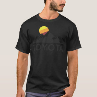 Toyota Mountain Logotyp T-shirt - Small Chest-lämn
