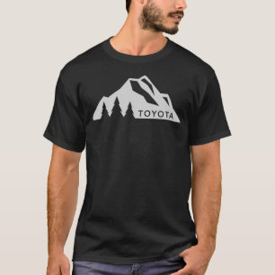 Toyota Mountain Logotyp Version 3 White T Shirt
