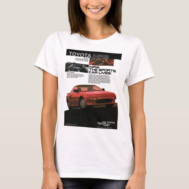 TOYOTA MR.2 AW11624 T SHIRT (Framsida)