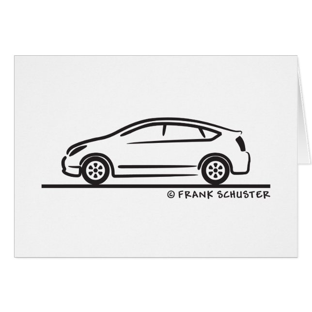 Toyota Pris Hälsningskort (Framsidan Horizontal)