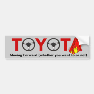 Toyota: Röra framåtriktat Bildekal