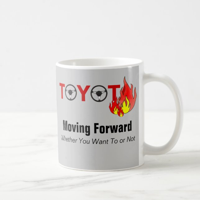 Toyota: Röra framåtriktat Kaffemugg (Höger)