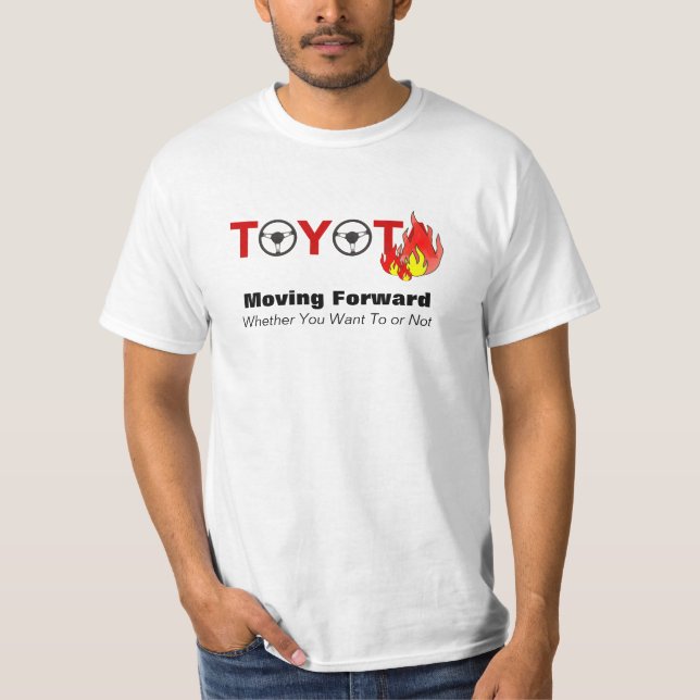 Toyota: Röra framåtriktat T-shirt (Framsida)